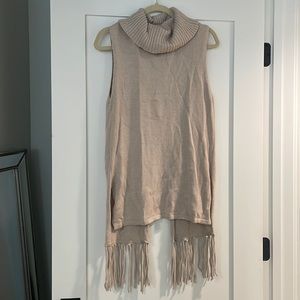 BCBGeneration Split Back Turtleneck Sweater